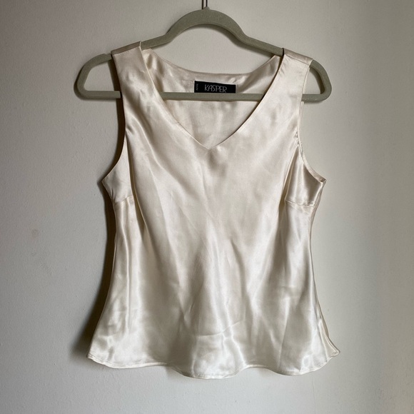 Kasper Tops - Kasper 100% silk blouse 10P